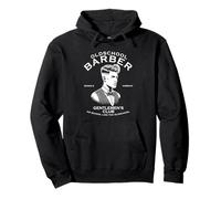 Barbería de la vieja escuela que se mantiene afilada, diseño clásico vintage Sudadera con Capucha