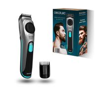 Cecotec Barbero con Dial de Ajuste Bamba PrecisionCare AllDrive Pro. 75 mins de Autonomía, 19 Ajustes de 1-10 mm, Cuchillas de Acero INOX con Revestimiento de Titanio y Batería de Litio