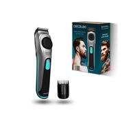 Cecotec Barbero con Dial de Ajuste Bamba PrecisionCare AllDrive Pro. 75 mins de Autonomía, 19 Ajustes de 1-10 mm, Cuchillas de Acero INOX con Revestimiento de Titanio y Batería de Litio