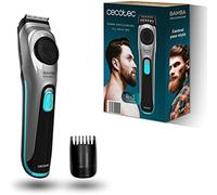 Barbero con dial de ajuste y cuchillas con revestimiento de titanio.