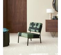 Barbican - Sillón francés verde H 67 x B 56 x T 63 cm