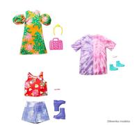 Barbie 900 GWD96 EA Single Fashions CDU, Multicolour