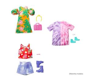 Barbie 900 GWD96 EA Single Fashions CDU, Multicolour