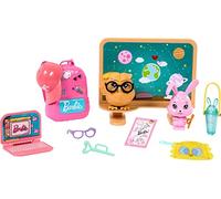 Barbie Accessories, Preschool Toys and Gifts, My First Story Starter Packs, School Theme with Backpack, Pets and Chalkboard
