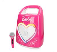 Barbie Altavoz karaoke portátil para niños con micrófono