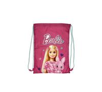 Barbie Artículos escolares | mochila escolar | estuche | estuche | delantal de pintura | bolsa de deporte | comienzo escolar niña niños, Rosa., Talla única