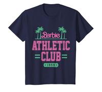 Barbie - Athletic Club 1959 Colegiado Camiseta, Niños, Azul Marino, 12 años