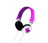 Barbie - Auriculares con Bandas Intercambiables, Rosa/Blanco Lexibook Hp020Bb