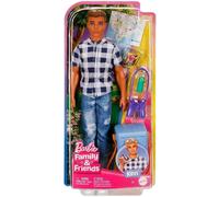 BARBIE Aventura KEN Va De Camping Muñeca Serie FAMILY Y FRIENDS MATTEL HHR66
