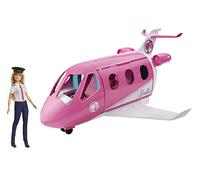 Barbie Avión de Tus sueños, avión de Juguete con muñeca y Accesorios para muñecas (Mattel GBJ33)
