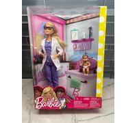 Barbie Baby Doctor Muñeca Pediatra Mattel Set Con Accesorios 2017