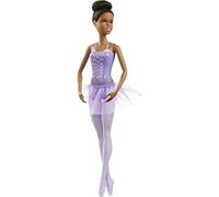 Barbie Bailarina de Ballet Afroamericana, Muñeca para Niñas y Niños +3 Años (Mattel GJL61), Multicolor