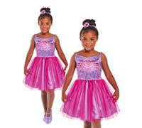 Barbie Bailarina Disfraz para Niña Baile Barbie Conjunto Niños 3-8 Años