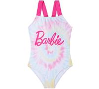 Barbie Bañador Niña 5-14 Años, Traje de Baño Infantil Una Pieza con Tirantes Ajustables, Ropa de Baño para Playa Piscina, Verano Regalo Niña (11-12 Años, Rosa Barbie)