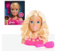 Barbie, Bar37 - Cabezal de peluquería, juguete para niños a partir de 3 años
