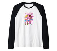 Barbie - Barbie & Teresa Patinaje - Palmeras Camiseta Manga Raglan