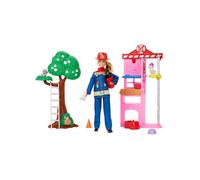 Barbie Barbie Tú Puedes Ser Muñeca bombera. default Variante única