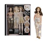 Barbie Basics You Create Kit Neutro 003, Conjunto con muñeca Personalizable, Ropa de Talla Universal, Cuerpo articulado y Cabeza Intercambiable, JJX37