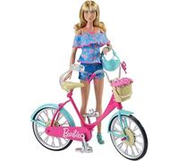 Barbie Bicicleta, Accesorios muñeca (Mattel DVX55)