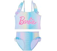 Barbie Bikini Niña 5-14 Años, Bikini Set 2 Piezas, Tirantes Ajustables, Top Niña y Braguita Bikini, Ropa de Baño para Niños (9-10 Años, Multi)