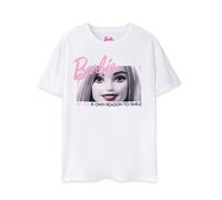 Barbie Blanco Barbie Doll Camiseta de manga corta Mujeres