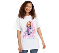 Barbie Blanco Barbie Doll Christmas Graphic Camiseta de manga corta Mujeres