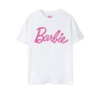 Barbie Blanco Classic Logo Camiseta de manga corta Mujeres