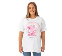 Barbie Blanco Malibu Off Campus Camiseta de manga corta Mujeres