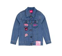 Barbie Bordado Chaqueta vaquera para Niñas Ropa de Exterior para Infantiles Azul 11-12 Años