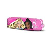 Barbie Brave-Estuche Portatodo Cuadrado, Rosa, 21 x 7 cm