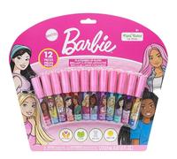 Barbie Brillo Labial Vegetal 12 uds Niñas 3+ Regalo Fiesta