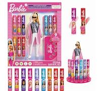 Barbie Brillo Labial Vegetal con Soporte Personaje Expositor