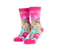 Barbie Calcetines para Niña, Calcetines Antideslizantes, Regalo para Niñas y Adolescentes, Talla EU 31/34