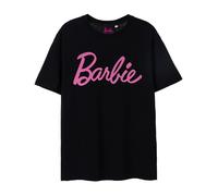 Barbie Camiseta Classic Logotipo de Manga Corta para Mujer (NS8182)