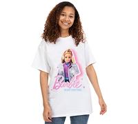 Barbie Camiseta de Navidad Damas Damas Feliz Navidad Top Blanco