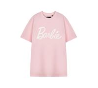Barbie Camiseta Logotipo de Manga Corta para Mujer (NS8494)