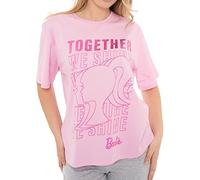 Barbie Camiseta Mujeres | Camiseta Algodón Mujer | Camisetas Mujer Manga Corta | Rosa M
