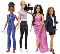 Mattel HRG54 Barbie Carrera Set 4 Muñecas Mujeres del Cine