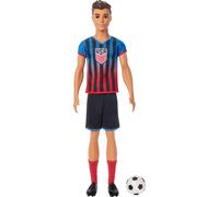 Barbie Careers USSF Soccer Fashion Ken Doll Dressed in Removab (Importación USA)