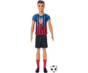 Barbie Careers USSF Soccer Fashion Ken Doll Dressed in Removab (Importación USA)