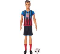 Barbie Careers USSF Soccer Fashion Ken Doll Dressed in Removab (Importación USA)