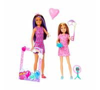 Barbie Celebration Fun Birthday Skipper y Stacie Doll - Paquete de 2
