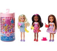 Barbie Chelsea Color Reveal Serie Picnic Muñeca Que Revela Sus Colores con Agua, Incluye Ropa y Accesorios Sorpresa, Juguete +3 años (Mattel HKT81)