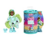 Barbie Small Dolls and Accessories, Cutie Reveal Chelsea Doll with Elephant Plu