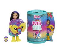 Barbie Chelsea Cutie Reveal Serie Amigos de la Jungla Tucán Disfraz Revela una muñeca articulada con Mascota y Accesorios Sorpresa de Moda, Juguete +3 años (Mattel HKR16)