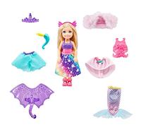 Barbie Chelsea Dreamtopia Muñeca se disfraza con Accesorios de Moda y Disfraces de Juguete (Mattel GTF40)