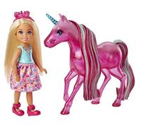 Barbie Chelsea, Muñeca con Unicornio (Mattel FPL82)