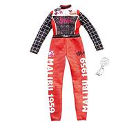 Barbie Clothes -- Career Outfit Doll, Racecar Driver Jumpsuit with Trophy, Multi