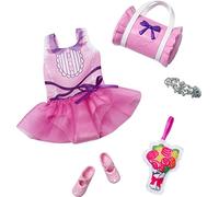 Barbie Clothes, Preschool Toys, My First Fashion Pack, Tutu Leotard, Easy Dress-Up Play, Ballet and Dance Accessories