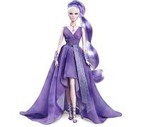 Barbie Colección Fantasía del Cristal Muñeca Amatista para niñas y niños +3 años (Mattel GTJ96)